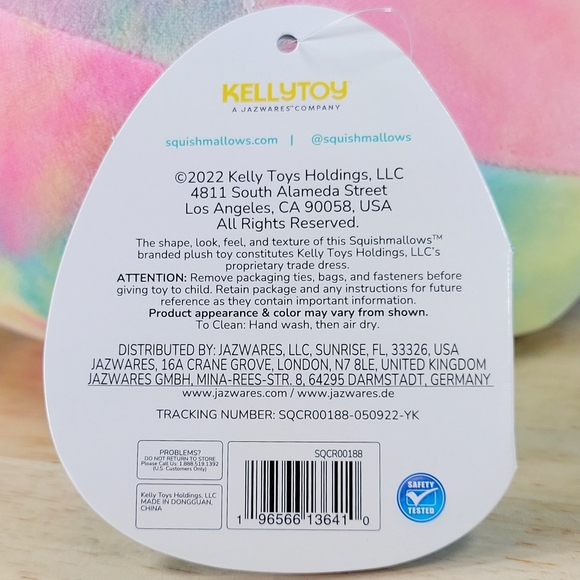 Squishmallow Brindall the Platypus 7" UltraSoft Stuffed Rainbow Kids Toy Plush - Picture 11 of 11